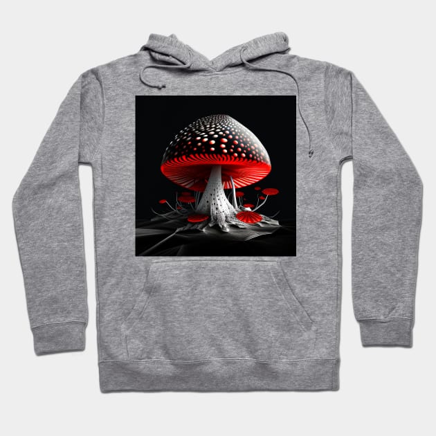 Fly agaric 3 Hoodie by knolios